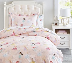 Disney Princess Castles Organic Duvet Cover & Shams