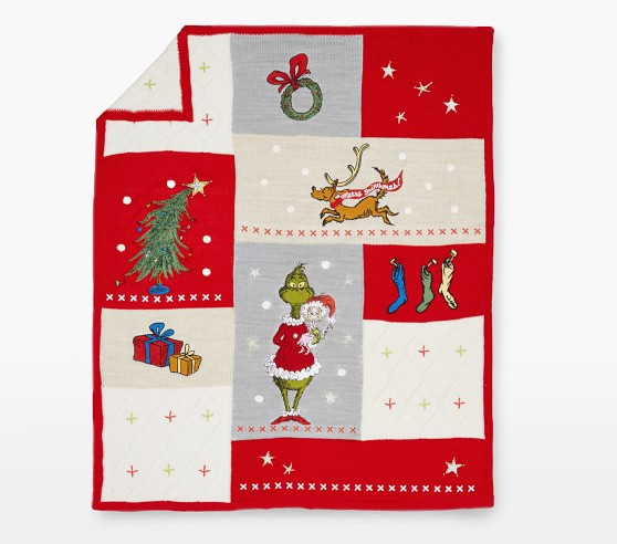 Dr. Seuss's The Grinch™ Holiday Heirloom Baby Blanket