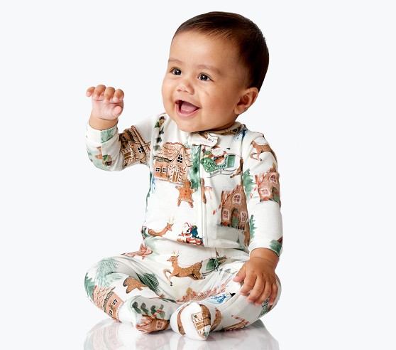 Gingerbread Organic Nursery Pajama