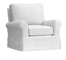 Comfort Upholstered Glider