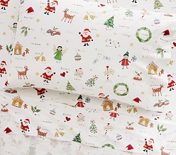 Holiday ABC Organic Sheet Set