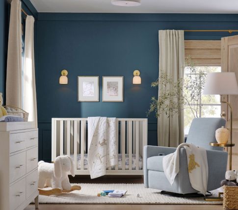 Modern Meets Traditional Nursery