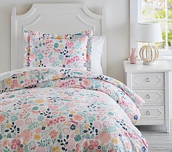 Sasha's Garden Organic Duvet Cover & Shams