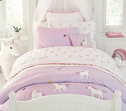 Unicorn Rainbow Organic Sheet Set & Pillowcases